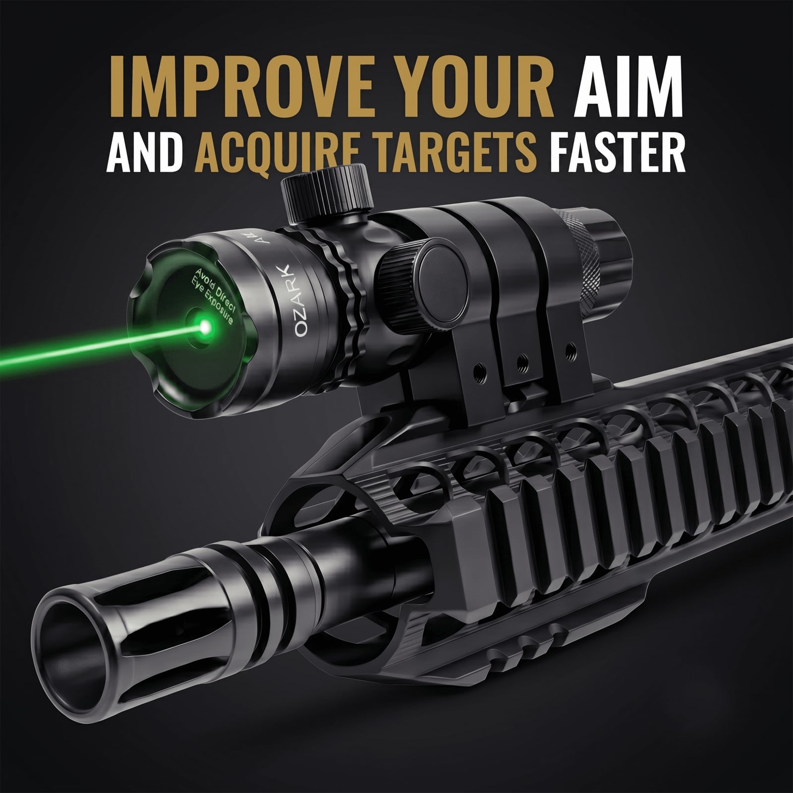 Green Laser Sight for Rifles | Ozark Armament
