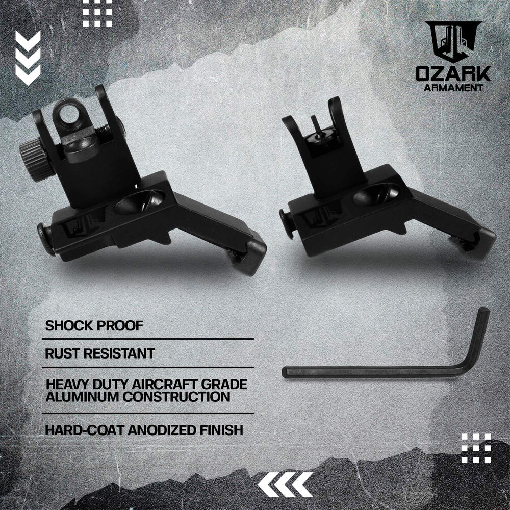 45 Degree Offset Iron Sights