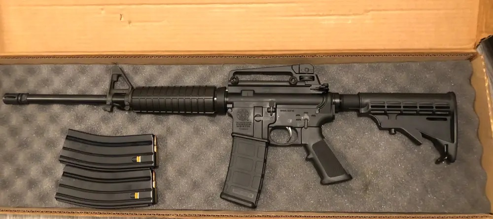 Detachable Carry Handle With Rail Mount & Adjustable Iron Sight - AR Style