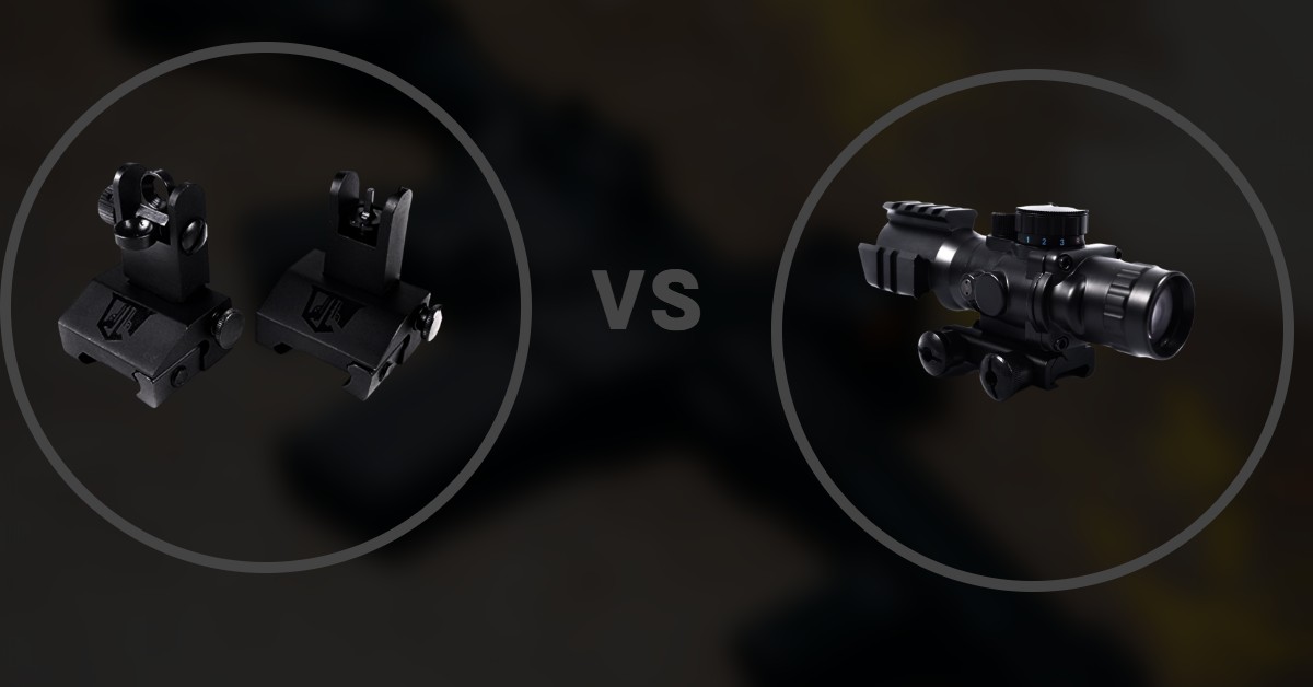 Iron Sights vs Mid-Range Sights Comparison